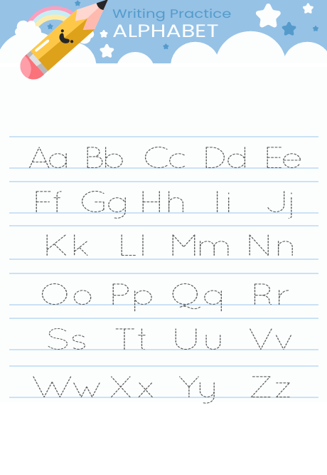 A to Z Writing Practice